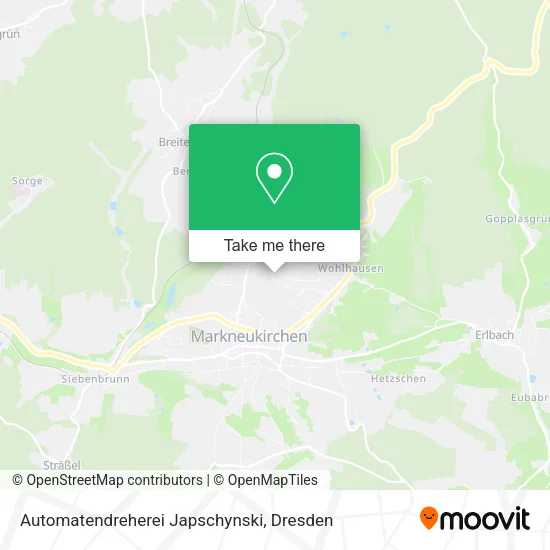 Карта Automatendreherei Japschynski