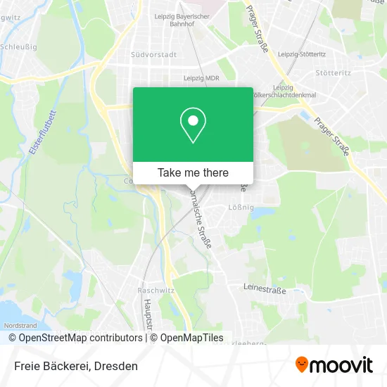 Карта Freie Bäckerei