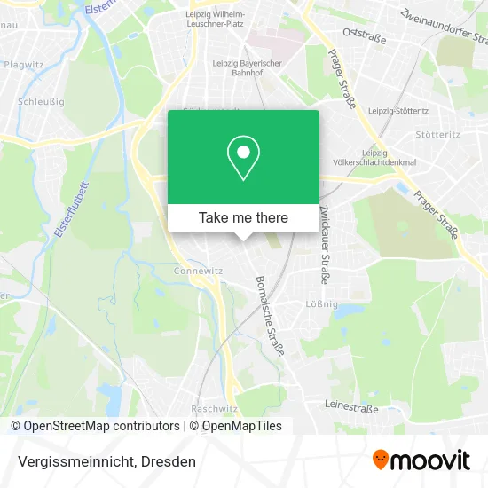 Карта Vergissmeinnicht