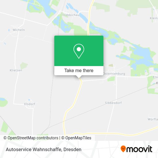 Карта Autoservice Wahnschaffe