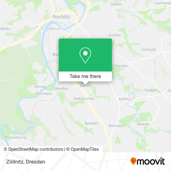Карта Zöllnitz