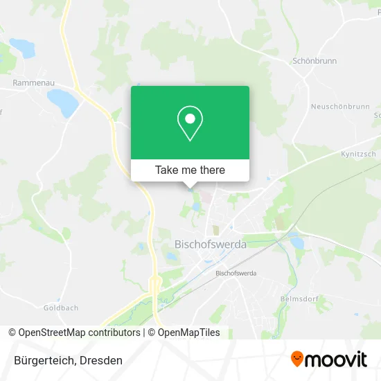 Карта Bürgerteich