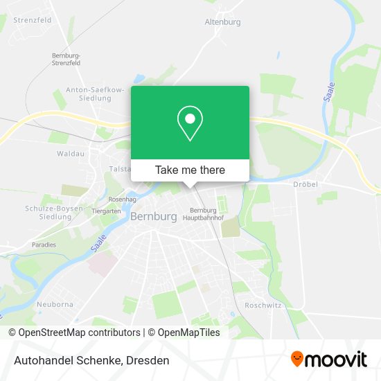 Карта Autohandel Schenke