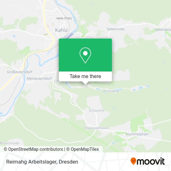 Карта Reimahg Arbeitslager
