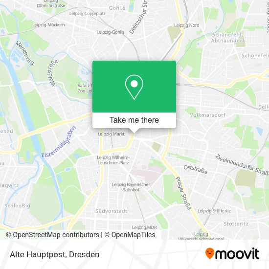 Карта Alte Hauptpost