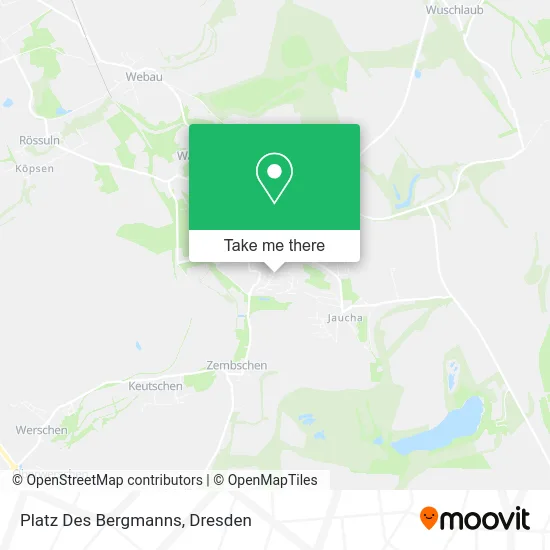Карта Platz Des Bergmanns