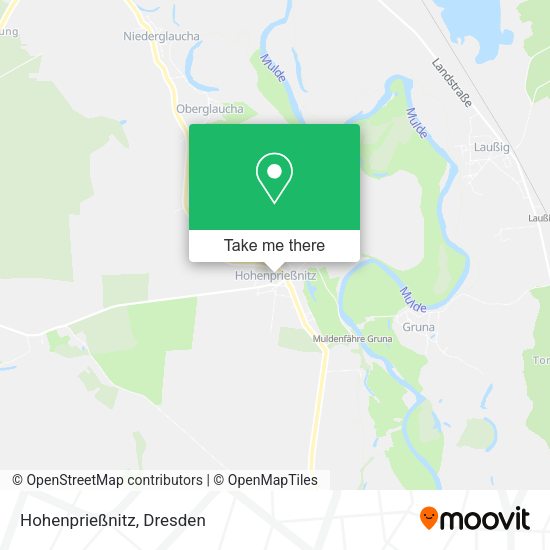 Карта Hohenprießnitz