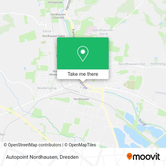 Карта Autopoint Nordhausen