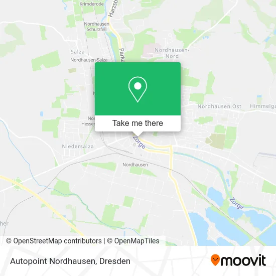 Карта Autopoint Nordhausen