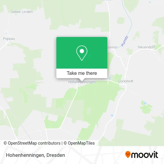 Карта Hohenhenningen