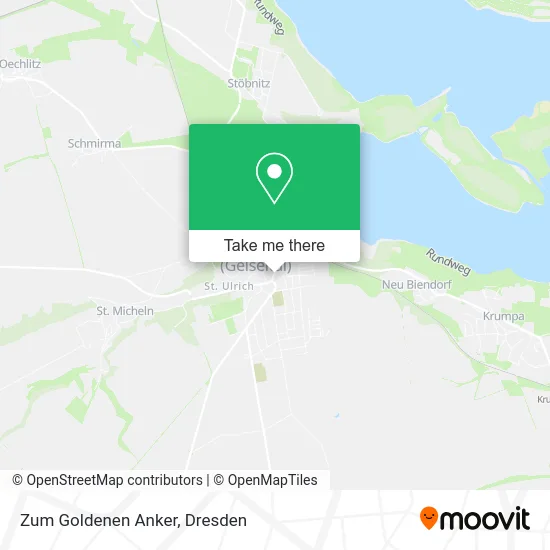 Карта Zum Goldenen Anker