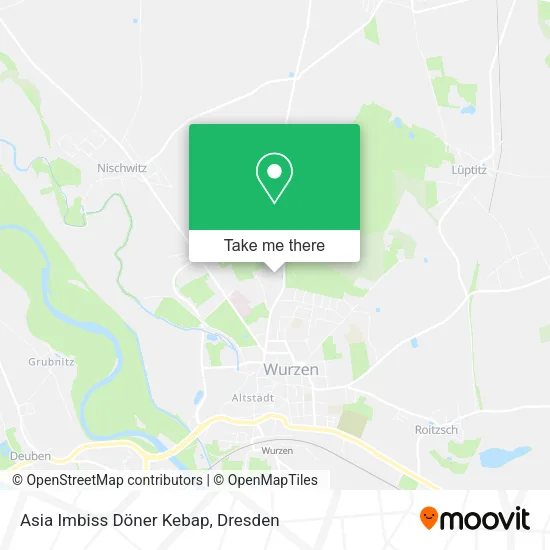 Карта Asia Imbiss Döner Kebap