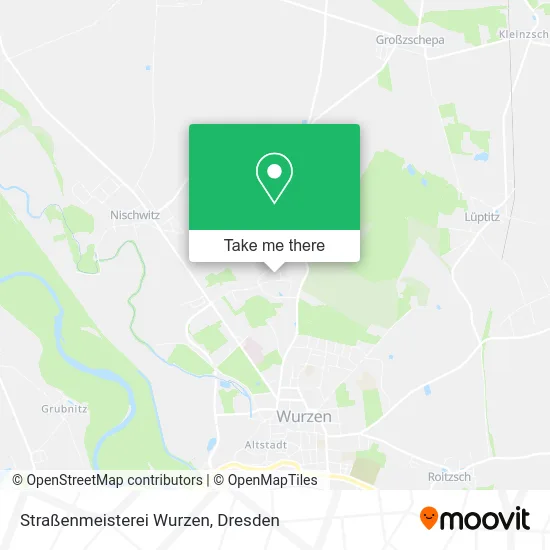 Карта Straßenmeisterei Wurzen
