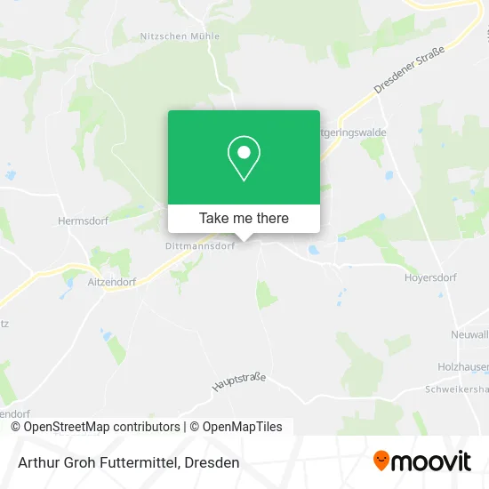 Карта Arthur Groh Futtermittel