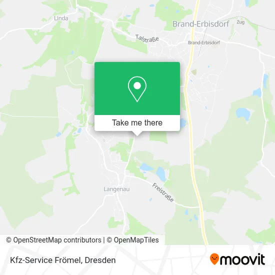 Карта Kfz-Service Frömel