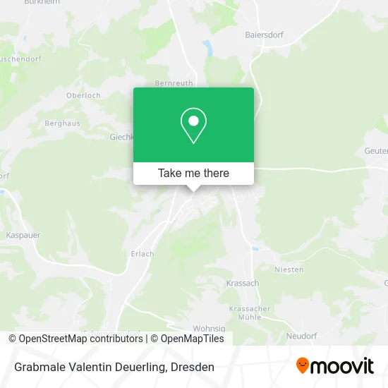Карта Grabmale Valentin Deuerling