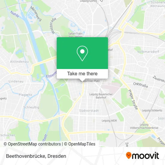 Карта Beethovenbrücke