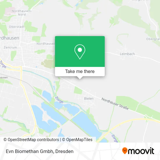 Evn Biomethan Gmbh map
