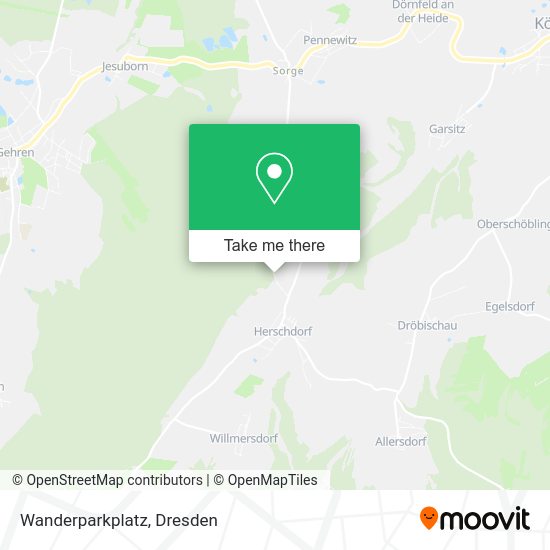 Карта Wanderparkplatz