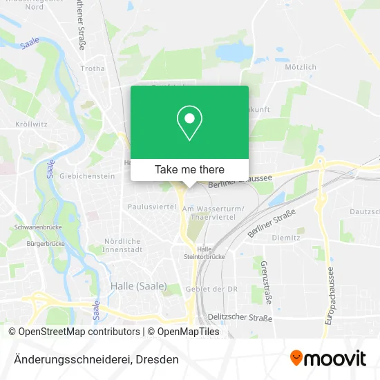 Карта Änderungsschneiderei