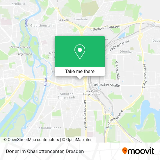Карта Döner Im Charlottencenter