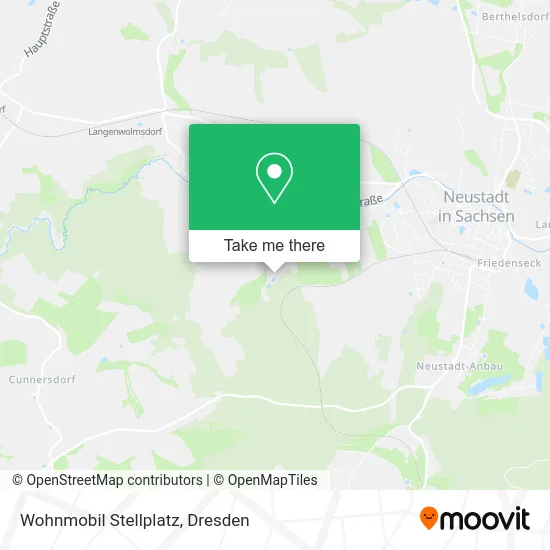 Карта Wohnmobil Stellplatz