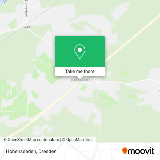 Карта Hohenseeden