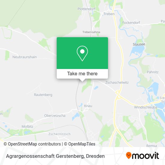 Карта Agrargenossenschaft Gerstenberg