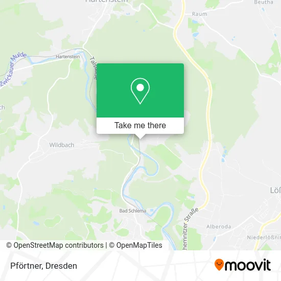 Карта Pförtner