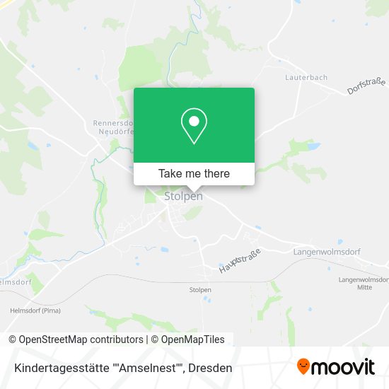 Карта Kindertagesstätte ""Amselnest""