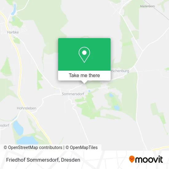 Карта Friedhof Sommersdorf
