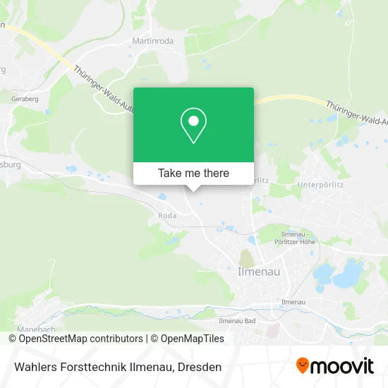 Карта Wahlers Forsttechnik Ilmenau
