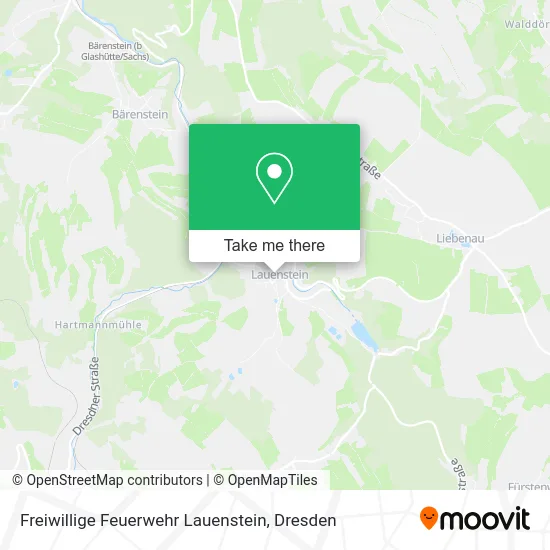 Карта Freiwillige Feuerwehr Lauenstein