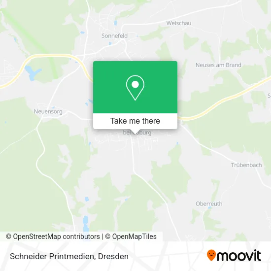 Карта Schneider Printmedien