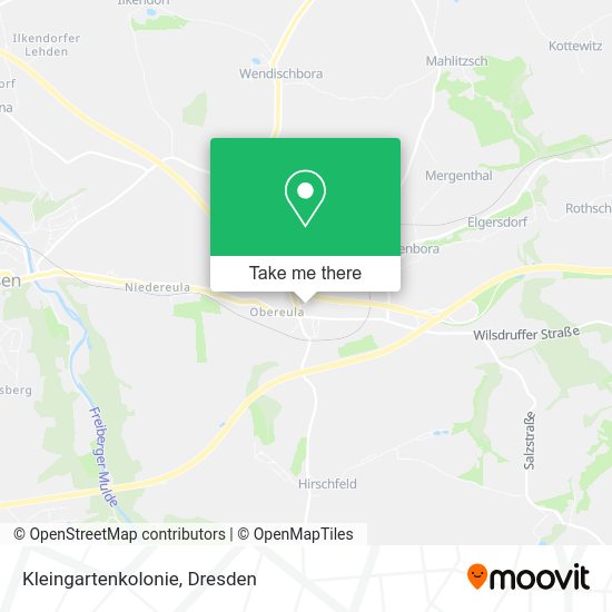Карта Kleingartenkolonie