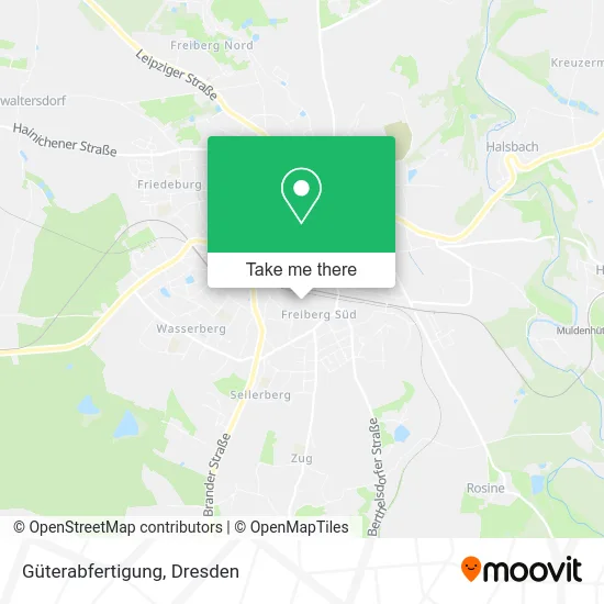 Карта Güterabfertigung