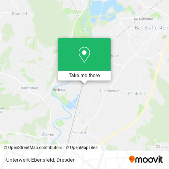 Карта Unterwerk Ebensfeld