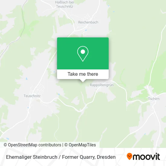 Карта Ehemaliger Steinbruch / Former Quarry