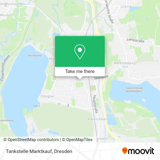 Карта Tankstelle Marktkauf