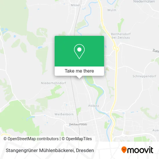 Карта Stangengrüner Mühlenbäckerei