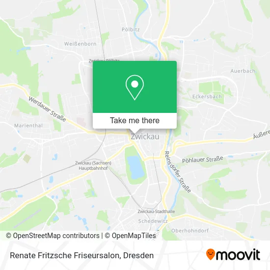 Карта Renate Fritzsche Friseursalon