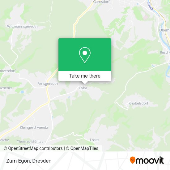 Карта Zum Egon