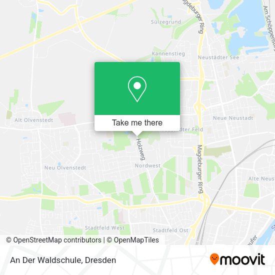 Карта An Der Waldschule