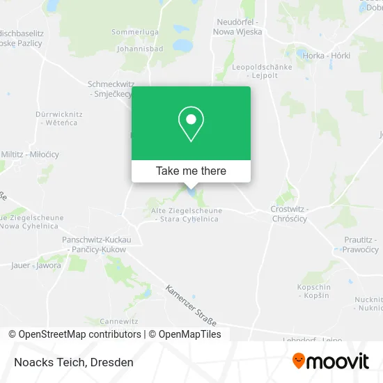 Карта Noacks Teich