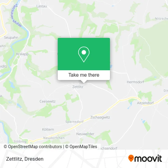 Карта Zettlitz