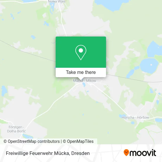 Карта Freiwillige Feuerwehr Mücka