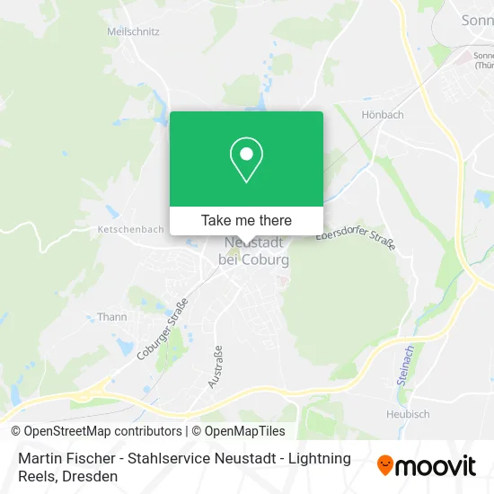 Карта Martin Fischer - Stahlservice Neustadt - Lightning Reels