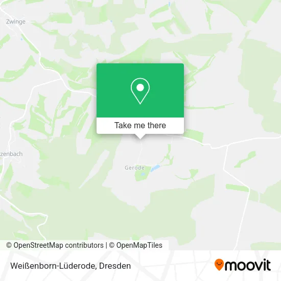 Карта Weißenborn-Lüderode