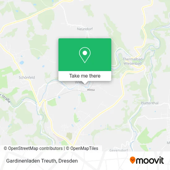 Карта Gardinenladen Treuth