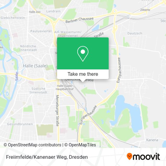 Карта Freiimfelde/Kanenaer Weg